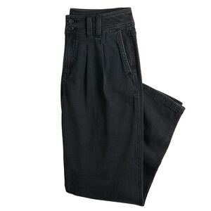 Sonoma NWT High Rise Pleat Front black jeans size 10